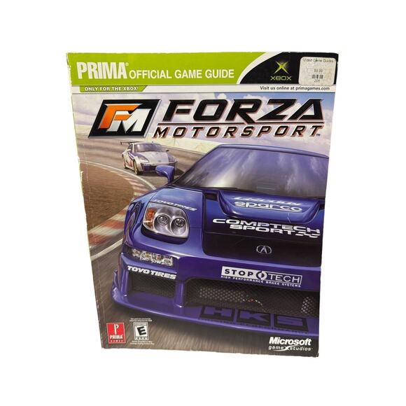 Forza MotorSport Official Strategy Guide (Prima, 2004) XBOX with Poster Nice! - Picture 1 of 3